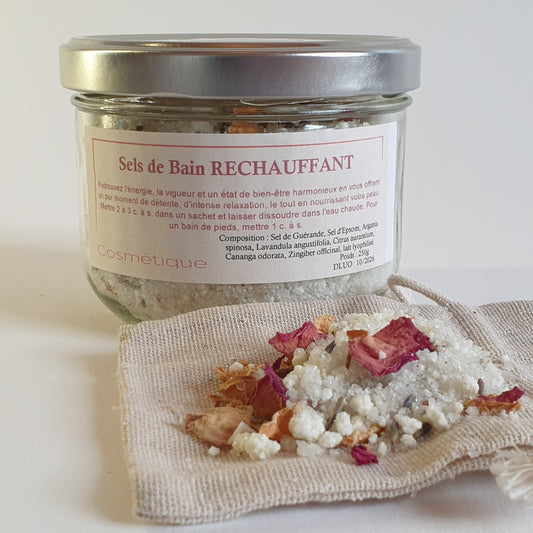 Sels de bain RECHAUFFANT
