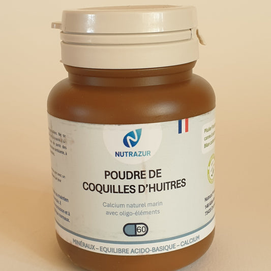 Poudre de coquilles d'huîtres
