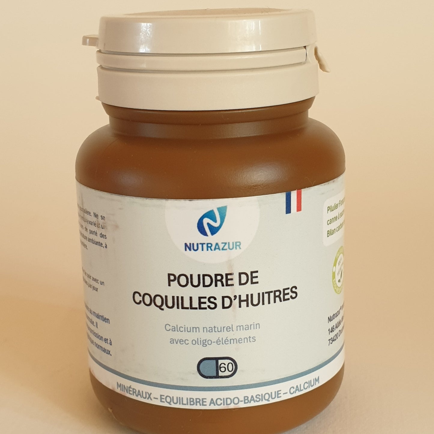 Poudre de coquilles d'huîtres